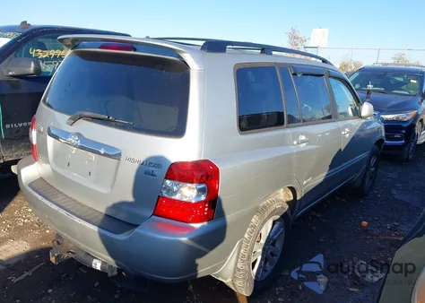 2006 Toyota Highlander Hybrid Limited V6 z USA, uszkodzony, nr VIN JTEEW21A560019431